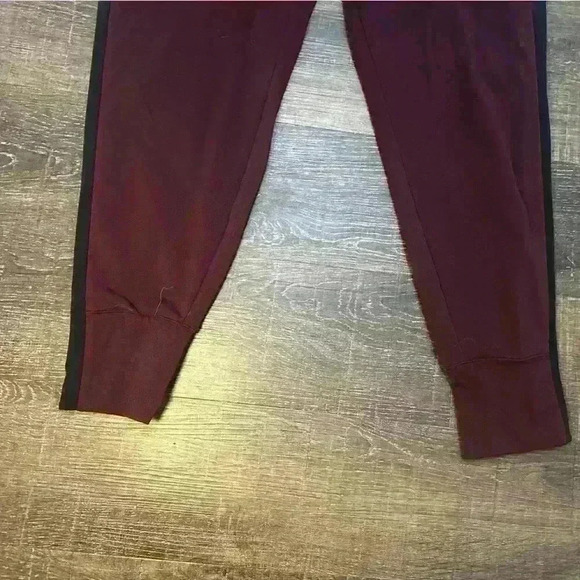 Athleta Metro Track Joggers Maroon Size Small - Picture 4 of 9